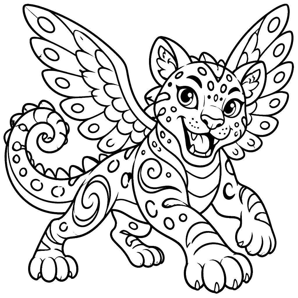 Dibujo de Alebrije