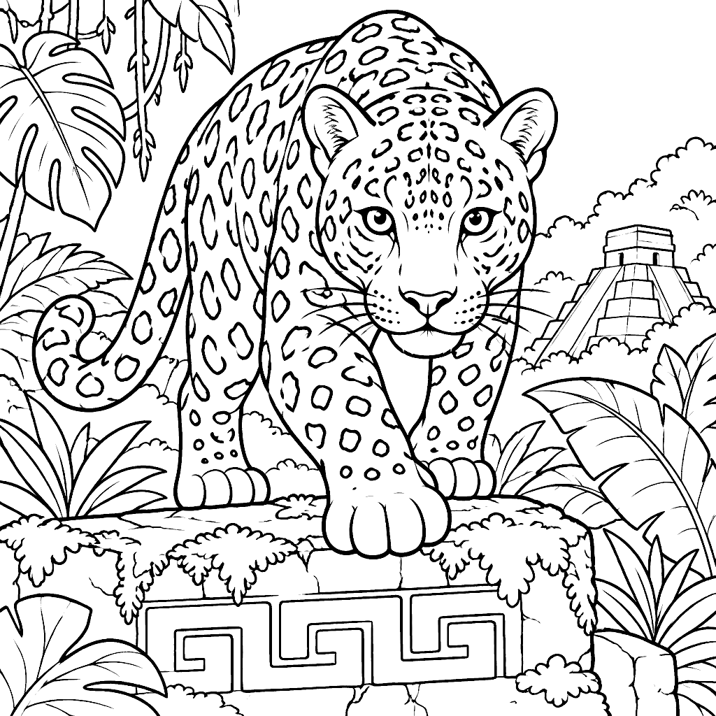 Dibujo de Jaguar